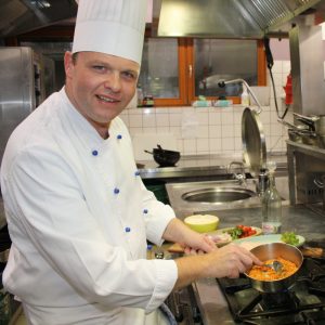 Küchenchef Daniel Bornschein